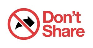 Don't Share