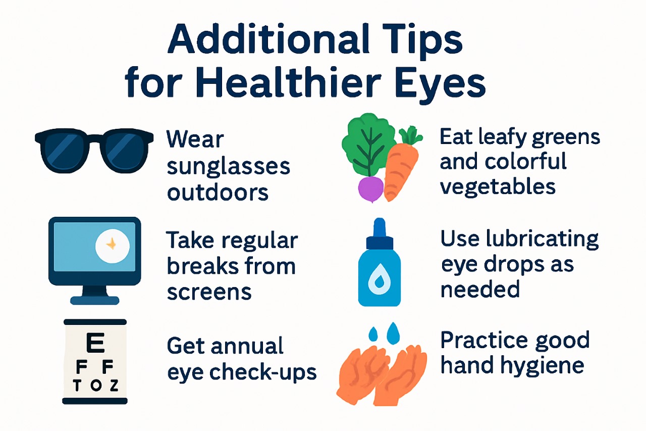 Additional Tips for Healthier Eyes