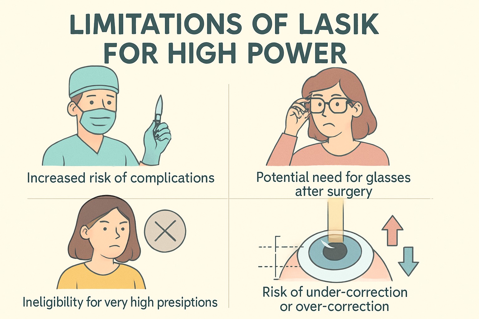 Limitations of LASIK for High Power