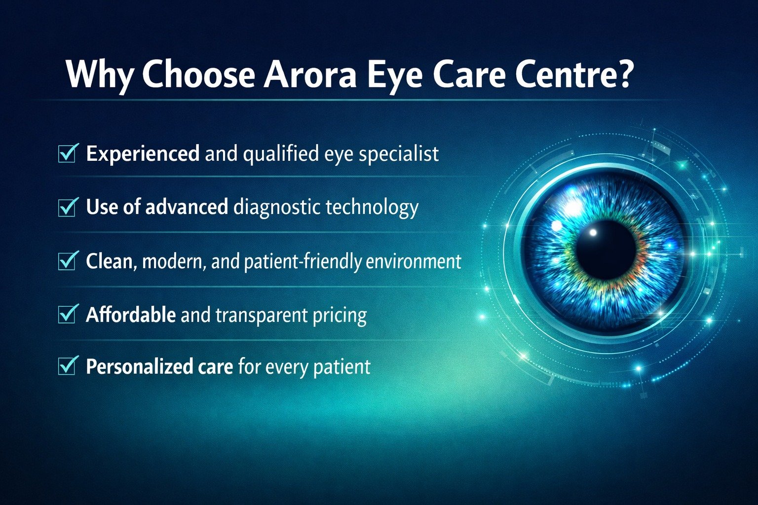 Choose Arora Eye Care Centre