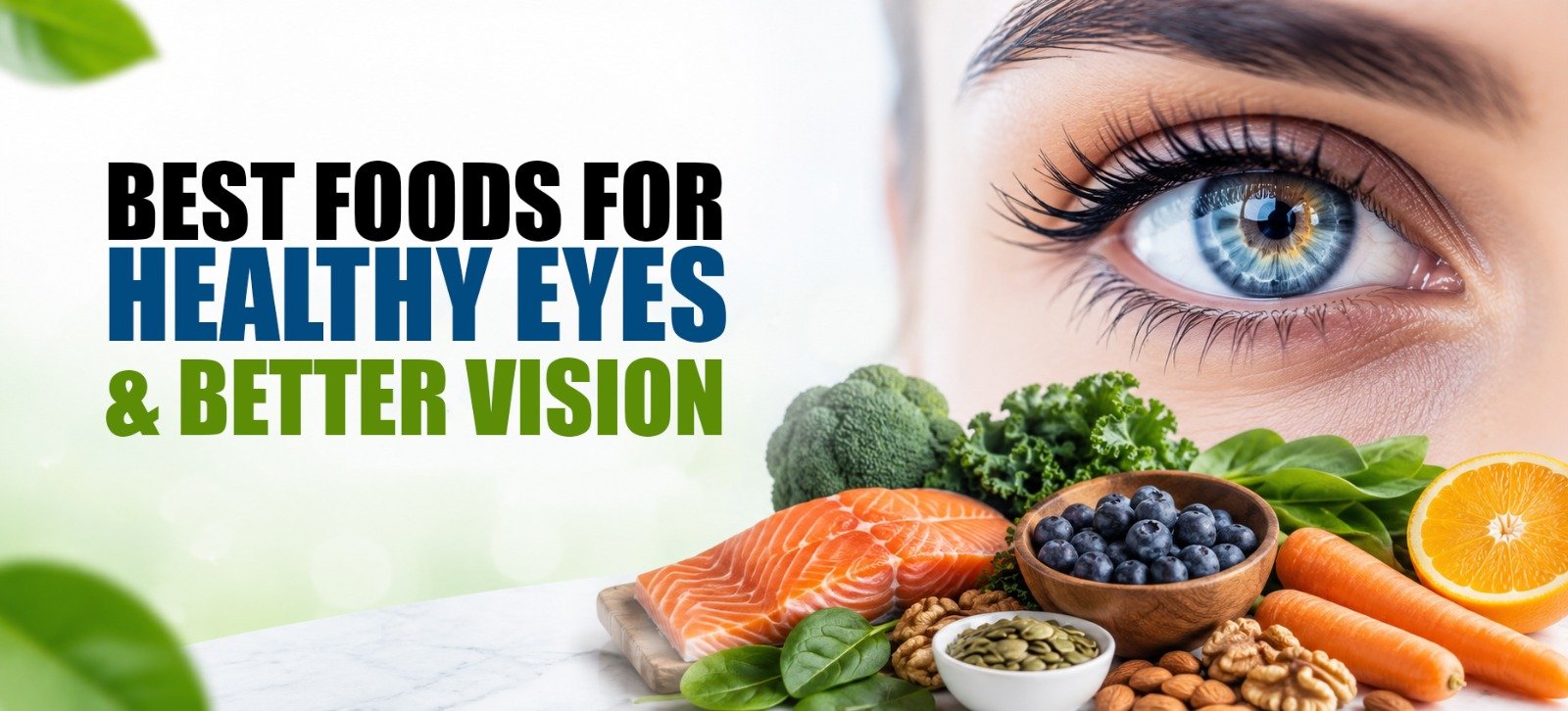 Best Foods for Healthy Eyes and Better Vision